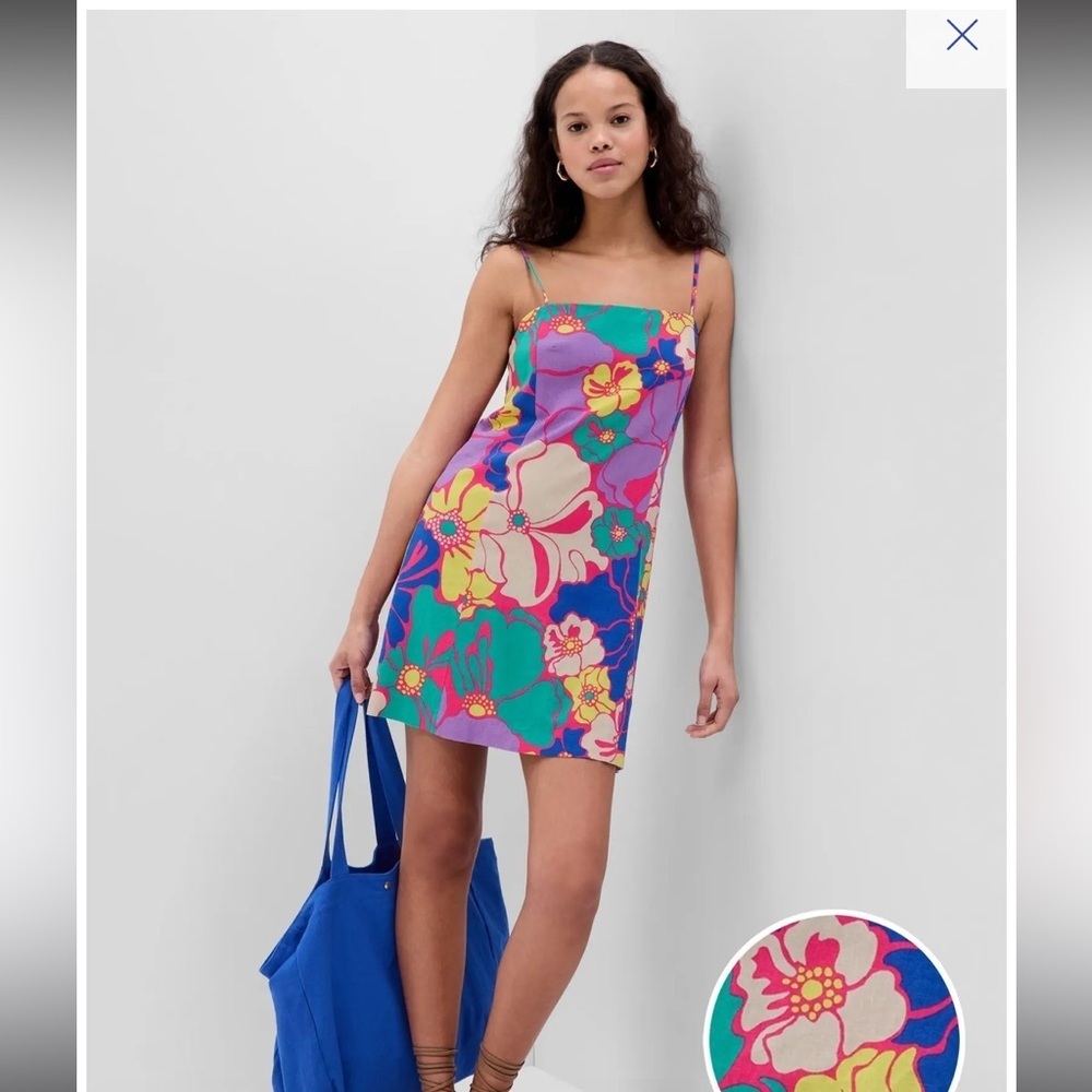 GAP Colorful Floral Dress